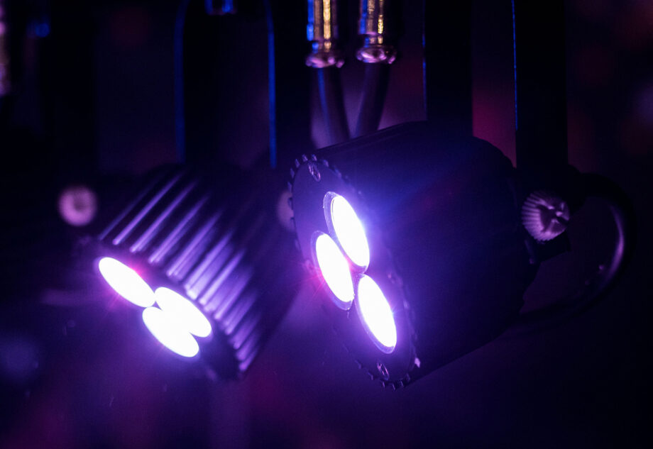 Un projecteur LED intérieur